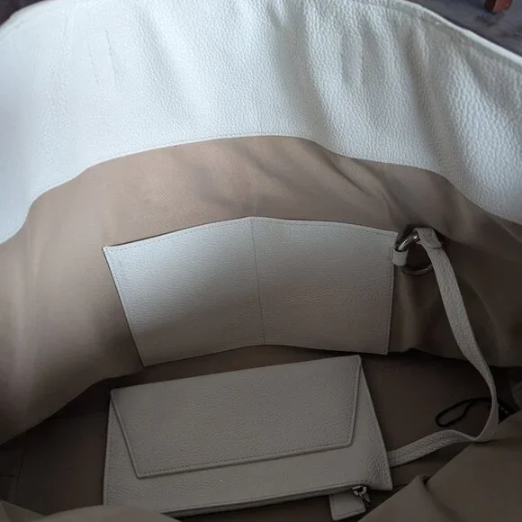 Akris Ai Medium Leather Shoulder Tote Special Edition Avant Garde Patchwork - Picture 7 of 16